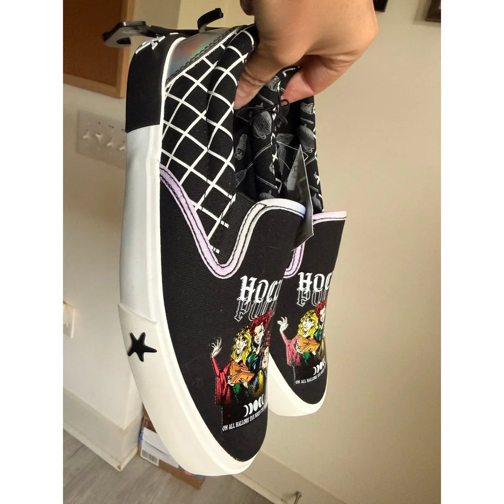 New with tags Disney‎ inspired HOCUS POCUS HALLOWEEN STYLE SNEAKERS womens 6